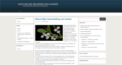 Desktop Screenshot of natuurlijkebehandelingkanker.nl
