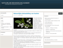 Tablet Screenshot of natuurlijkebehandelingkanker.nl